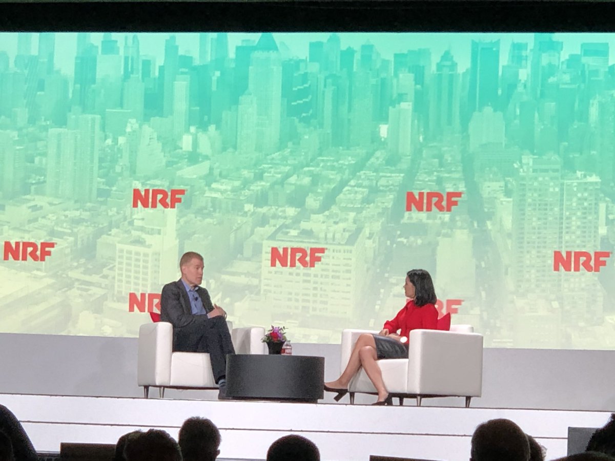 Half of store sales involve online. 1/3 of online sales involve a store. We need a consistent experience across all of the #customerexperience <a href="/Nordstrom/">Nordstrom</a> #NRF2020