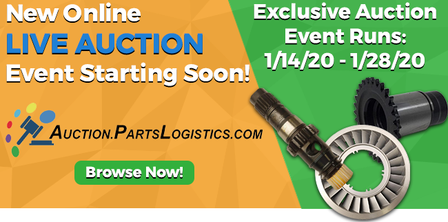 PartsLogistics's tweet image. New exclusive online auction starting today! 
▶️ Auction.PartsLogistics.com

Rolls-Royce M250 and Bell parts &amp;amp; components available at both LIVE AUCTION and through our ONLINE STORE!