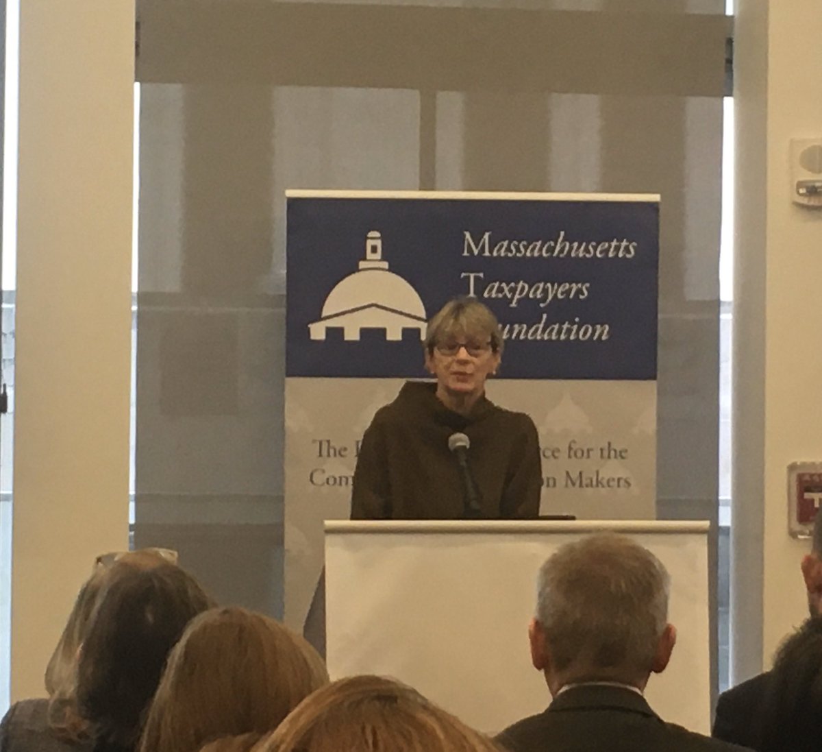 Secretary Sudders: The one thing I would challenge HR departments is to look at what you offer and make sure you have pathways to services for people struggling with addiction and me tal health disorders  #mapoli #MassCARES
