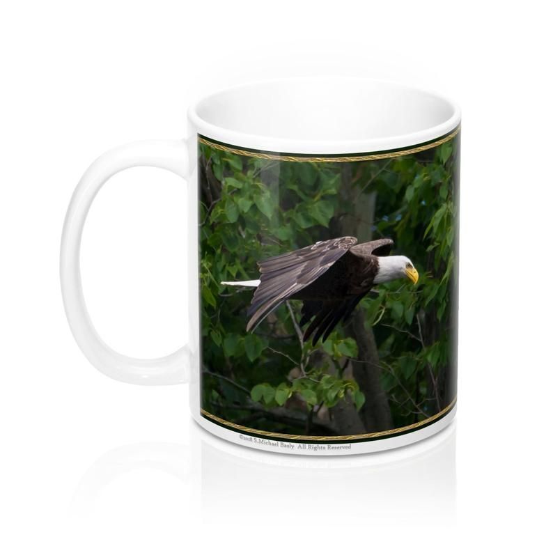 ByMugs's tweet photo. LIMITED! Buy Now Before They Are Gone. RIVER EAGLE Photo Mug, 11oz by S.Michael, Ceramic Mugs, Eagle Mug, Etsy Coffee Mug, Bird Coffee Mug, Animal Mug, Photo Gift, Drinkware, Gift https://t.co/TI6fovXwAP https://t.co/3Avtu5adi1