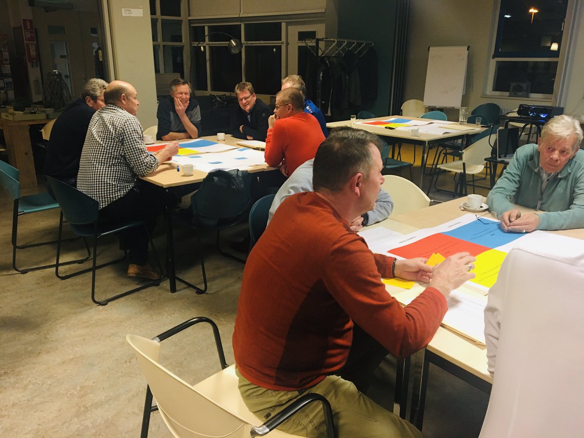 Vanavond verdiepingsbijeenkomst lokaal sportakkoord ⁦<a href="/gemzeewolde/">Gemeente Zeewolde</a>⁩. We gebruiken de COCD-box om ideeën te clusteren en prioriteren!