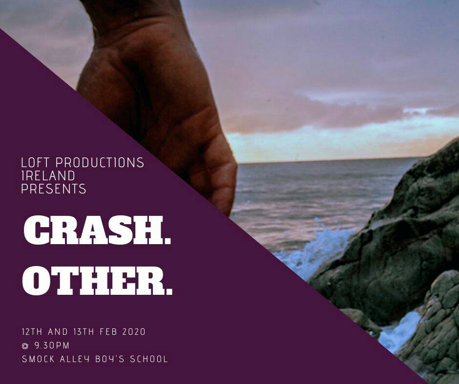 LoftIreland's tweet photo. AND IT'S HERE!!!

We are delighted to announce that we are working on  CRASH. OTHER. as part of #SceneandHeard2020 at @smockalley

TICKETS ARE NOW ON SALE 🎫

#CRASH #OTHER #smockalley #SASH2020 #newtheatre #loftproductions https://t.co/jGgnJwB0SR
