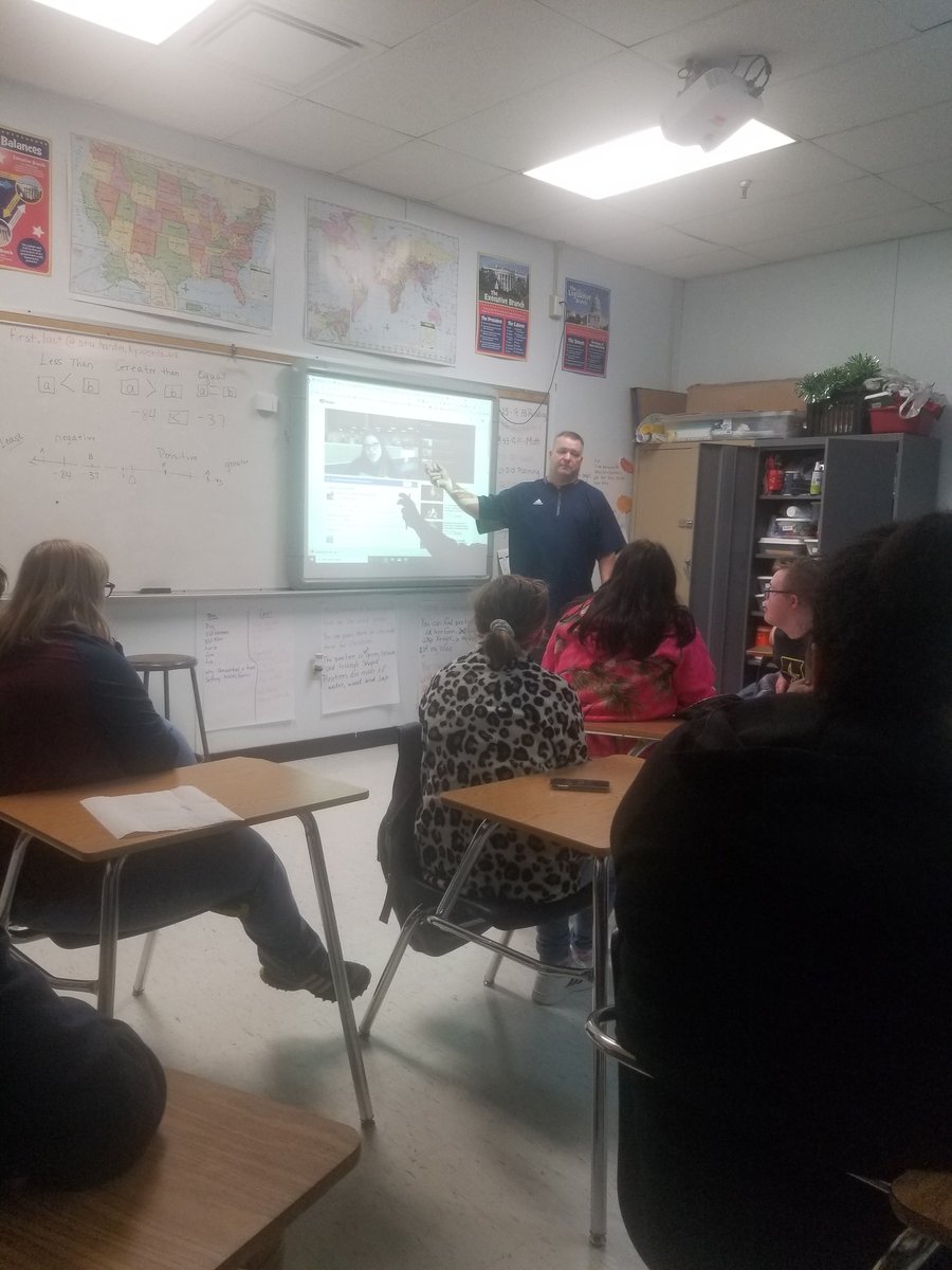 terriyo95's tweet photo. Mr. Thompson rocking some spaghetti with Mrs. Young's class @CHHS_HCS. Thank you for sharing the opportunities at #HCSEC3. #HCSStrongerTogether https://t.co/HaG3NX3Gff
