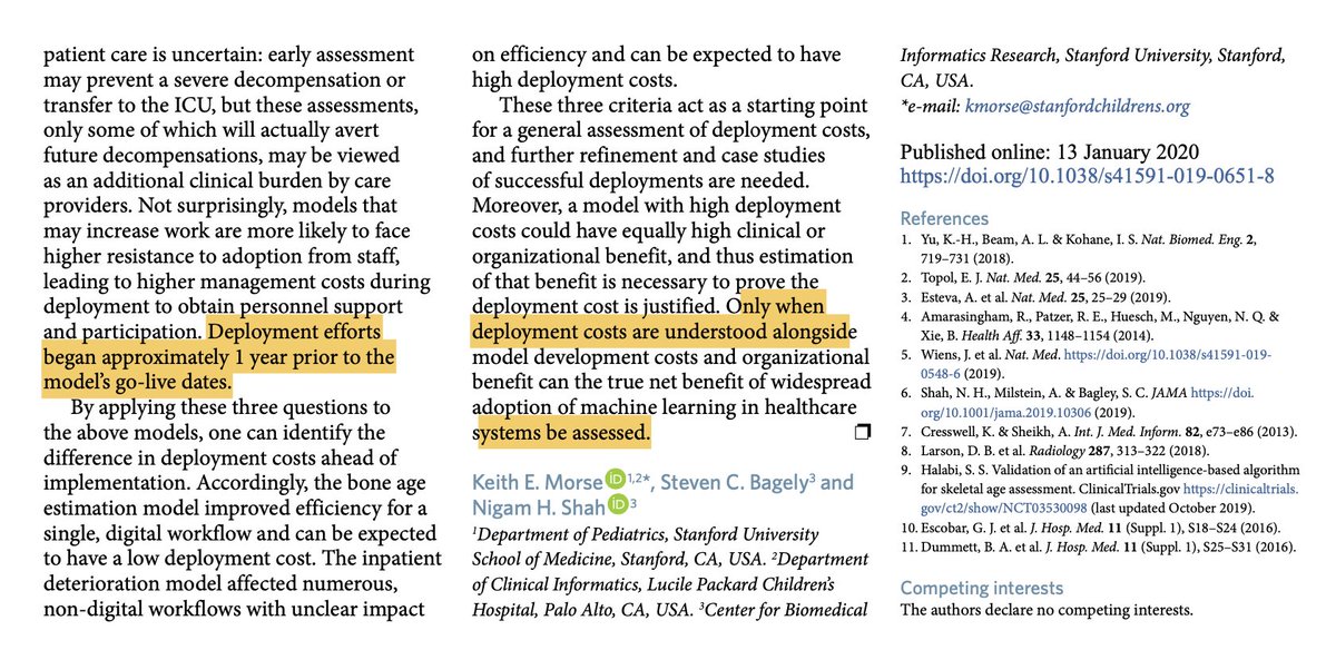Eric Topol (@erictopol) on Twitter photo <a href="/irenetrampoline/">Irene Chen</a> <a href="/MIT_CSAIL/">MIT CSAIL</a> <a href="/MarzyehGhassemi/">Marzyeh</a> <a href="/UofTCompSci/">U of T Department of Computer Science</a> <a href="/NatureMedicine/">Nature Medicine</a> Also <a href="/NatureMedicine/">Nature Medicine</a> succinct summaries on the issues of #AI bias and cost of deployment:
nature.com/articles/s4159…
by Jenna Wiens <a href="/WNicholsonPrice/">Nicholson Price (@nicholson@mastodon.lawprofs.org)</a> <a href="/msjoding/">Michael Sjoding</a> nature.com/articles/s4159…
by <a href="/KMorseMD/">Keith Morse</a> <a href="/drnigam/">Nigam Shah</a> <a href="/irenetrampoline/">Irene Chen</a> <a href="/MIT_CSAIL/">MIT CSAIL</a> <a href="/MarzyehGhassemi/">Marzyeh</a> <a href="/UofTCompSci/">U of T Department of Computer Science</a> <a href="/NatureMedicine/">Nature Medicine</a> Also <a href="/NatureMedicine/">Nature Medicine</a> succinct summaries on the issues of #AI bias and cost of deployment:
nature.com/articles/s4159…
by Jenna Wiens <a href="/WNicholsonPrice/">Nicholson Price (@nicholson@mastodon.lawprofs.org)</a> <a href="/msjoding/">Michael Sjoding</a> nature.com/articles/s4159…
by <a href="/KMorseMD/">Keith Morse</a> <a href="/drnigam/">Nigam Shah</a>