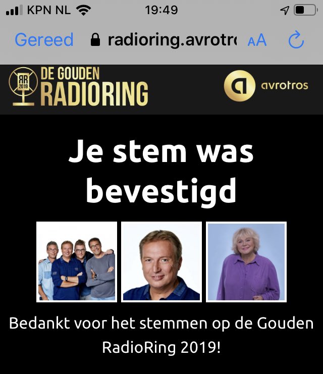 TEradioNL's tweet photo. Delen werkt niet perfect; dan maar zo!
Laat ⁦@Somertijd⁩ de RadioRing winnen!!!
#VIPBBQ https://t.co/j72ndiVimJ