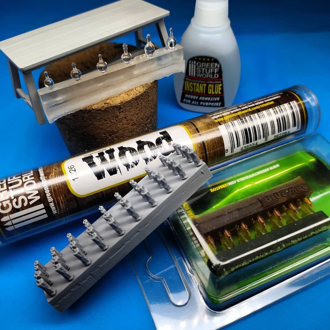 greenstuffworld's tweet photo. Creating a small scene loaded with magic potions step by step 😍
.
@greenstuffworld #wargames #acrylicpaints #hobbytools #candyink #miniatures #tabletop #hobby #painting #resin #tutorials #dioramas #basing #greenstuff #sculpting #miniaturepainting #AOS https://t.co/m3nFVCei0Y