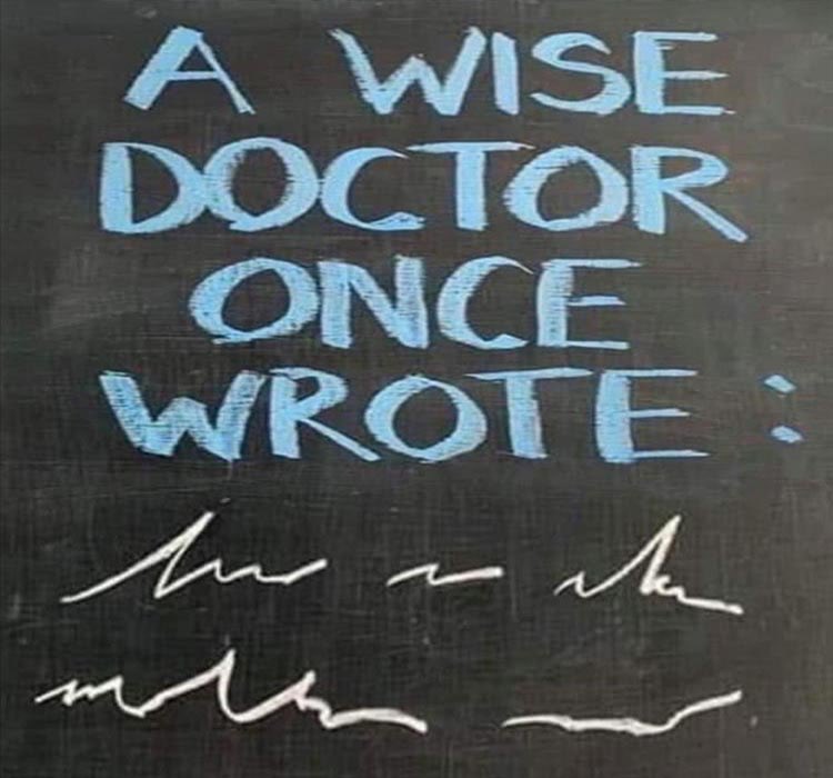 Smilin Wizard Twitterissa Words Of Wisdom Words Write Doctor Handwriting Me...