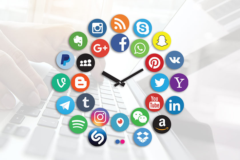 Digital Mark Group on Twitter: "Social Media Post Timing - H