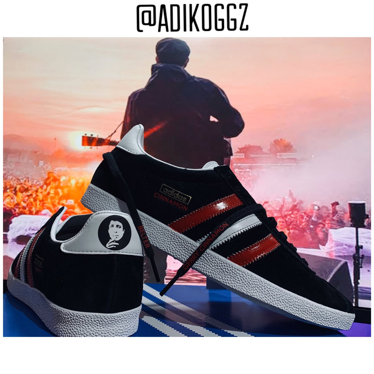 adidas gerry cinnamon trainers