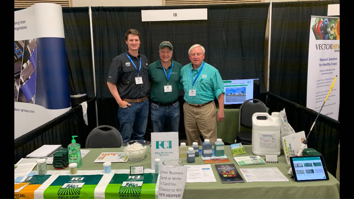 FCI &amp; Trellis team up at NC 
Blueberry Trade Show.
#agshows #trellisinc #farming #blueberries #agtech #IOT #irrigationmanagement