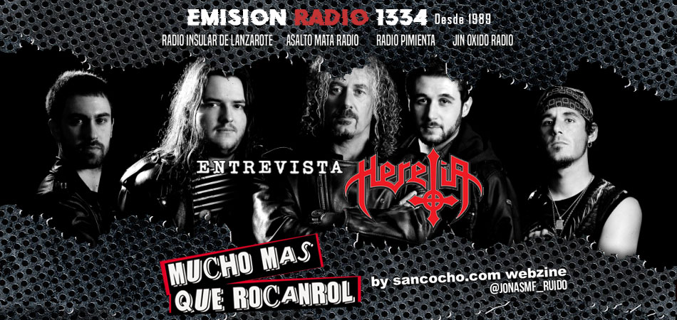 Mucho mas que RocanRol con Herejia [bit.ly/3a5OTit] [<a href="/JonasMF_Ruido/">Jonas MF</a> <a href="/herejiaband/">Herejía</a>]