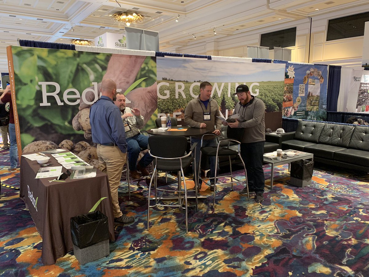 Jeff_Redox's tweet photo. @cookdawg_redox and I are at the #potatoexpo in Las Vegas for the next few days. Stop by booth 211 and lets talk about how we can help you #GrowBeyondExpectations in 2020. @redoxgrows https://t.co/YBrHxzvGZj