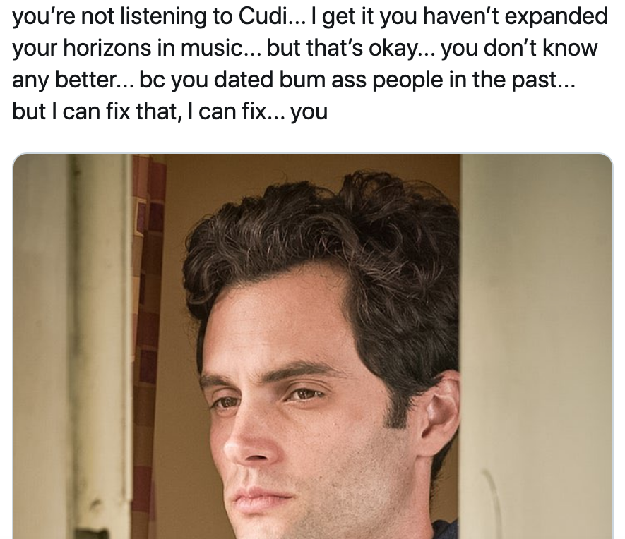 Complex's tweet photo. 🎬 @YouNetflix got renewed for a third season and people are meme'ing away: https://t.co/lhw5EKYgZS https://t.co/PTjJRMHGJI