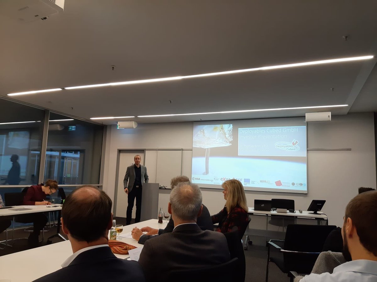 DCUBEDspace's tweet photo. Time to #spacify some #Business #Angels #NewSpace #Germany https://t.co/LendsnXAVn