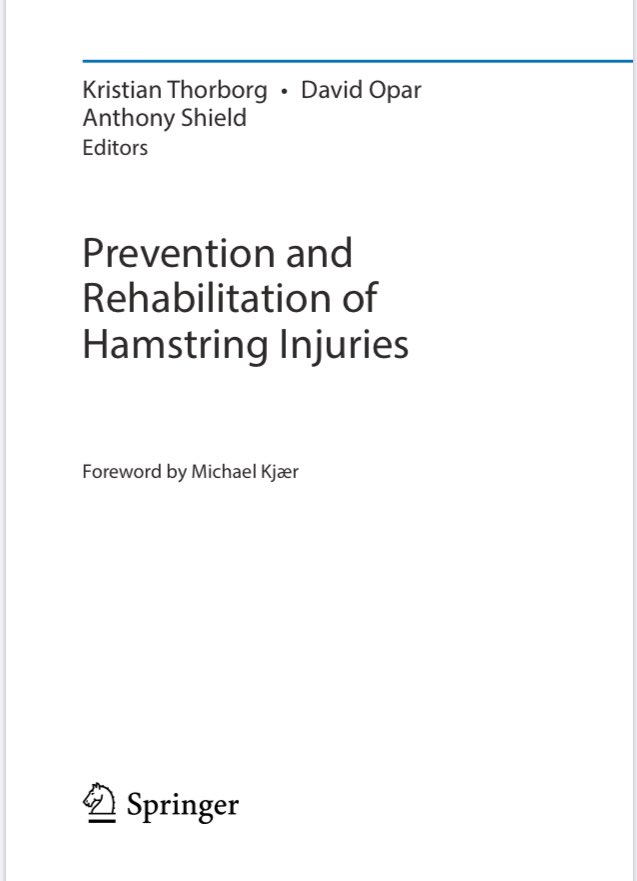 Professor Kristian Thorborg tweet media