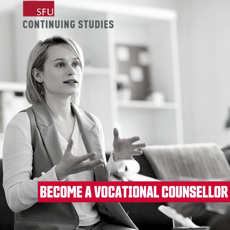 CS_SFU's tweet photo. Prepare to earn your Certified Vocational Rehabilitation Professional designation with SFU’s part-time diploma program. Sign up for our Feb 4 info session to learn more. https://t.co/Q5Jw1iEBhQ https://t.co/59u9R71TK7