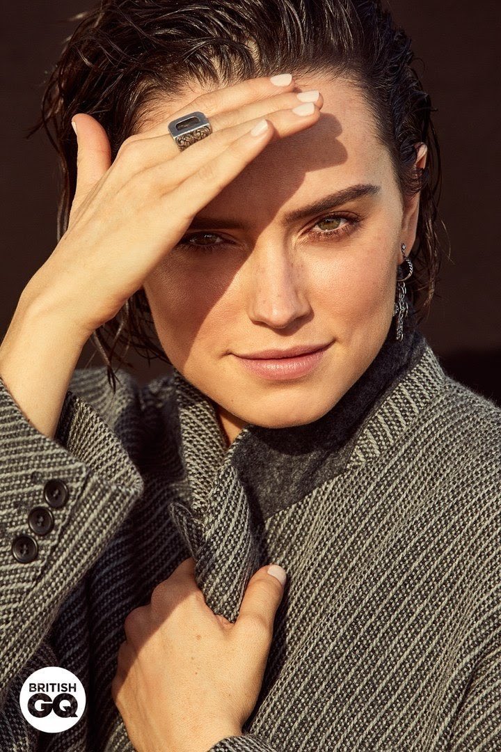 generalsleia's tweet photo. Daisy Ridley on The Rise Of Skywalker: British GQ magazine https://t.co/WBSAL8Iw4c https://t.co/sH1BNnVH3J