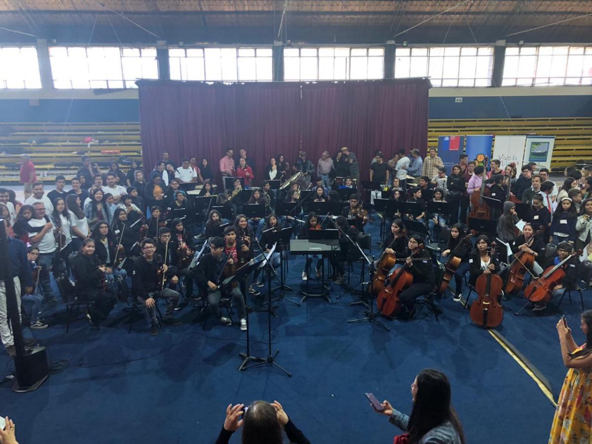 Con 100 niños, niñas y jóvenes se da inicio al VII Campamento “Vive la Música en Panguipulli con Junaeb” dlvr.it/RN2XXY