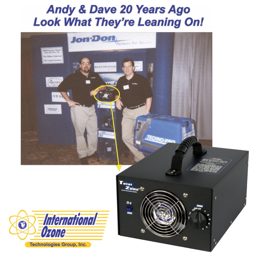Time flies when you're having fun! Companies all around the world have now been trusting our equipment for over 20 years. 

Don't hesitate to reach out to learn more about us and what we do. #ozonegenerator #hydroxylgenerator #restoration
