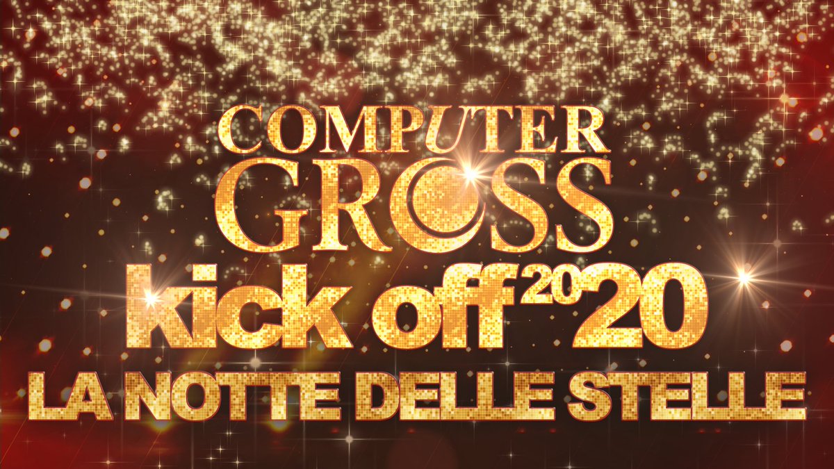 ComputerGross's tweet photo. Una serata ed un risultato STELLARE!!! Grazie a coloro che ogni giorno, con passione, orgoglio e spirito di squadra, hanno contribuito a questo risultato da record! #kickoffcomputergross2020 #lanottedellestelle #soloxnumeriuno #spiritodisquadra VIDEO >>> https://t.co/hVXyyKAdXa https://t.co/gK2lBH4GYD