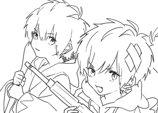 冥界に篭っていたのでマジでこれしか描けてない進捗3%もいってないけどまだやることがあるのでレポ上がるのは100年後です オツカレッシタ! 