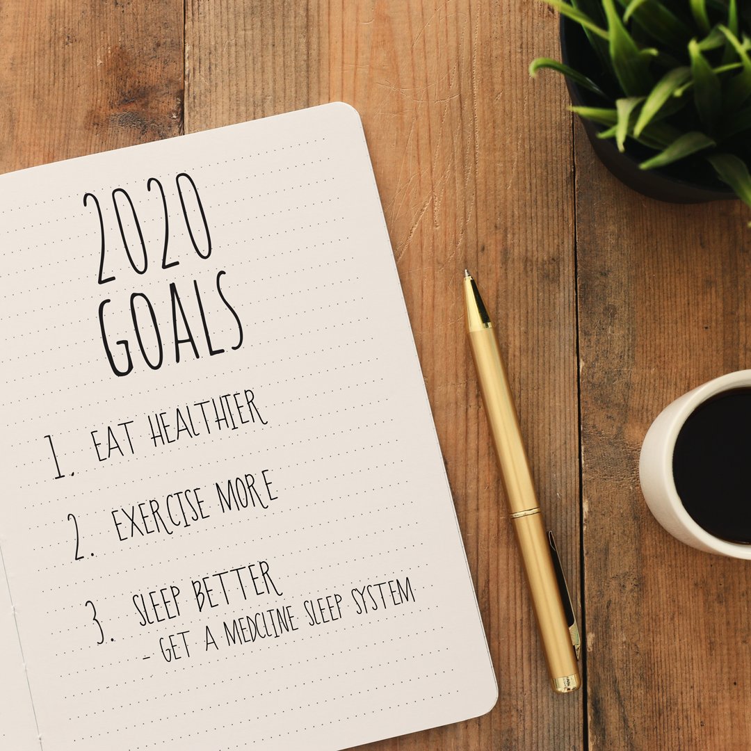 MedCline's tweet image. We're halfway through January already.  We're sleeping better at night with less acid reflux symptoms.  How are you doing on your resolutions? 📝 

#NewYearResolutions #ResolutionCheck #Goals #2020 #MedCline #SleepWithMedCline