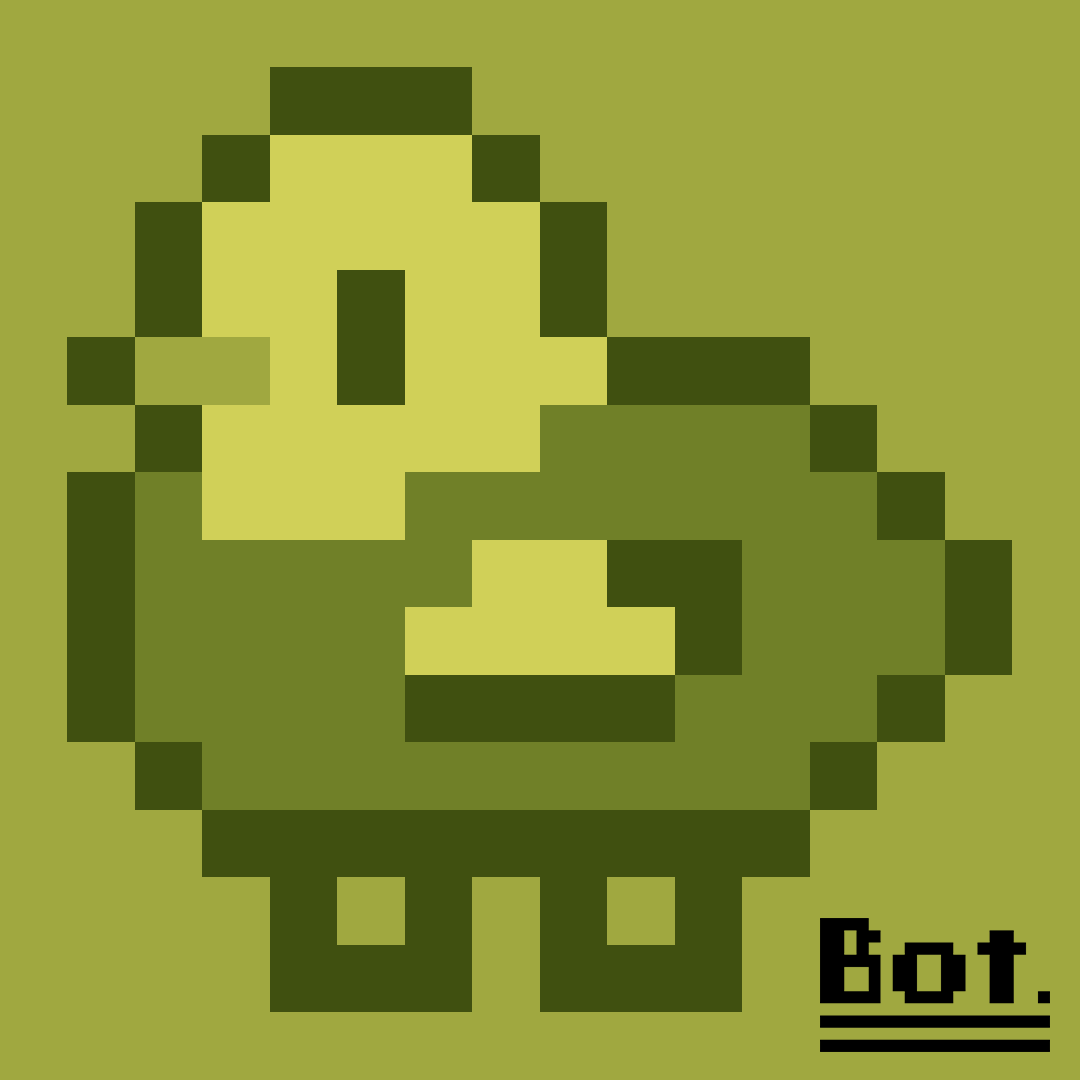 BotDrawings's tweet photo. Só um pintinho de roupa mesmo. 🤷‍♂️

🐤👕✨

#PixelArt #Art #cute #ドット絵 #aseprite #truegb https://t.co/7iJERtKRj1