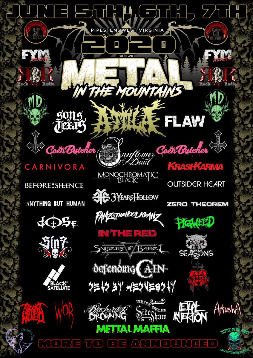 Are you ready for what is about to Happen in West Virginia!!!!!!!
#WeReverywhere
#WeRJustgettingstarted
#rockrageradio
#coenthebutcher
#MITMWV