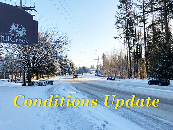 millcreekwa's tweet photo. Mill Creek City Hall to open on time at 8:00 a.m.; Jan. 14 #millcreekwa #snohomishcounty #winterstormupdate https://t.co/CoLZeG1fr8