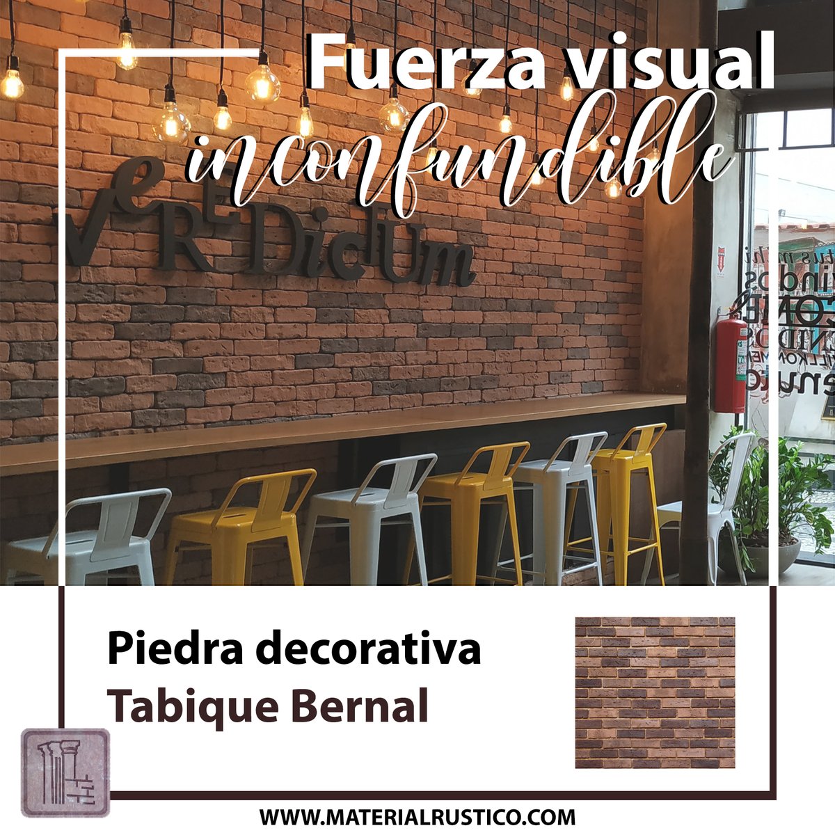 materialrustico's tweet image. Las piedras decorativas son perfectas para complementar cualquier espacio de tu hogar o negocio ya que dan color y vitalidad ✨

Tenemos una gran variedad en 👉materialrustico.com/wp/fachaleta-r…
