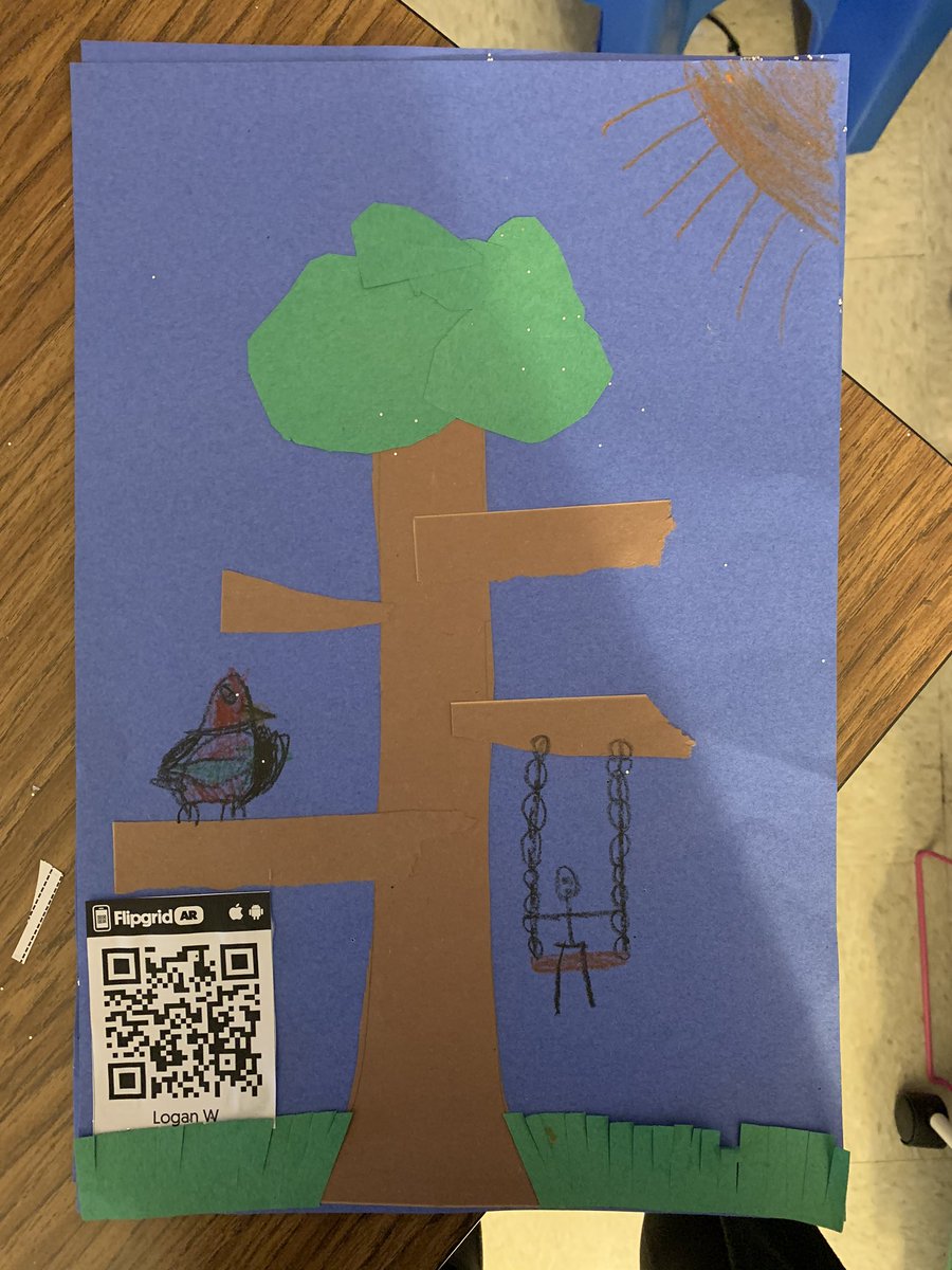 SarahVrhovac's tweet photo. Thanks @Flipgrid for allowing us to share our favorite season through a beautiful picture and an awesome QR code! Now anyone can walk by and scan to hear what we like best about our favorite season #integrationoftech @Bryan_T_Huber https://t.co/1K3ljQwJzN