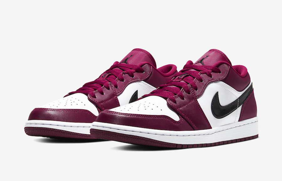 air jordan 1 low maroon