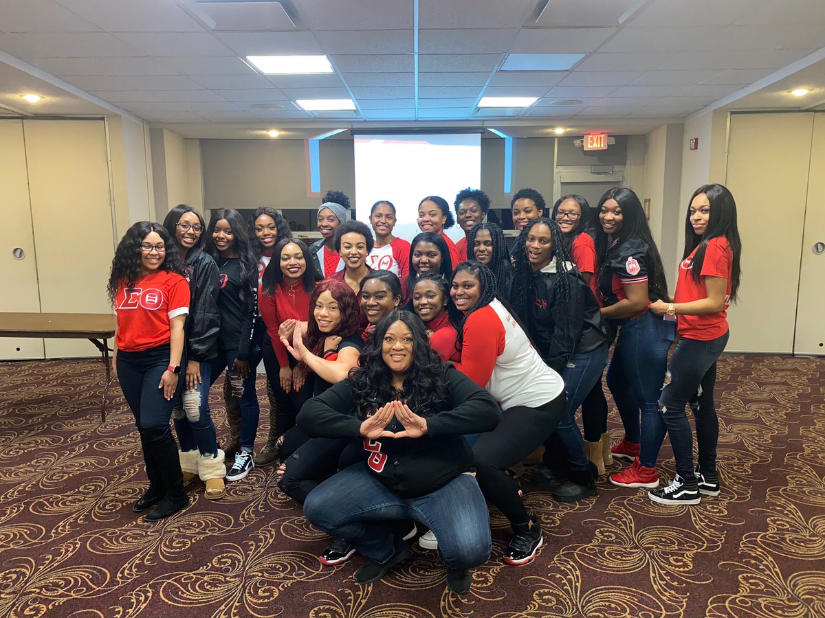 DSTThetaTheta's tweet image. Delta Sigma Theta Sorority Inc.,The Theta Theta Chapter would like to formally thank you for coming out to celebrate 107 years of sisterhood, scholarship, and service at our Founders Day Celebration yesterday! We appreciate your support and hope you all have a great semester!❤️🐘