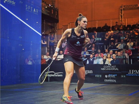 ITSGroupSA's tweet photo. [#Sponsoring] #ToC2020 New-York : Bravo à @CamilleSerme pour sa deuxième victoire 🏆 En route pour les quarts de finale tout à l'heure à 17h (heure locale) contre la championne du monde 💪 Allez Camille 👏🎾 #squash #lapanthere #ffsquash @ToCSquash https://t.co/AMY4IhrY3q