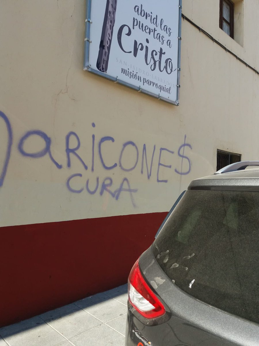 Nuestra sede canónica ha amanecido con pintadas. Desde la Hermandad de La Estrella condenamos la falta de educación, respeto y civismo de las personas que han realizado estos actos vandálicos.