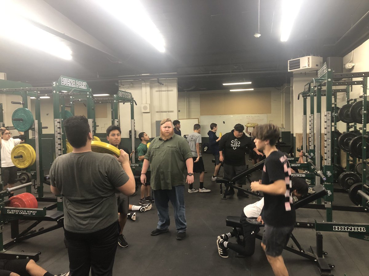 CoachSober's tweet photo. While most are hiding from the day in the feet pajamas, under their covers, the Coyotes are getting their day going and putting in that work. #BPFB #BPT&F #BPTough https://t.co/n6U11ALewE