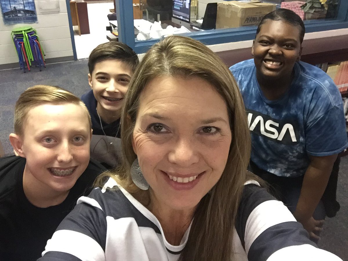 This is the last week with these kiddos and my last month as media coordinator of SWMS. Going to miss this crew.