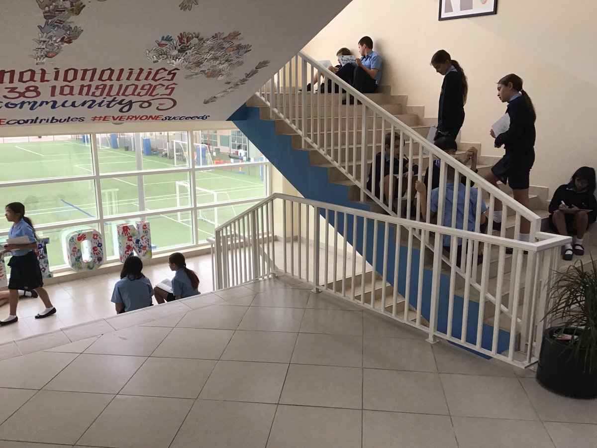 HIS_Maths's tweet photo. Year 6 getting stuck into their first transition session in Maths - learning some problem solving strategies to get to grips with a very simple, yet challenging problem - still waiting for the first fully correct solution! #staircasechallenge @HISDubai @FossardMr @ClampettMs https://t.co/CAQzWnKELR