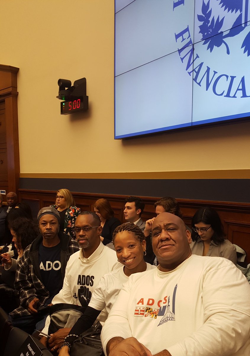 DCDigga's tweet photo. #ADOSDMV is here at the Financial Services Committee concerning homelessness & gentrification. #HR4999 #ADOS #ADOSPolitics #fightforADOS https://t.co/KprrdQ3sKH