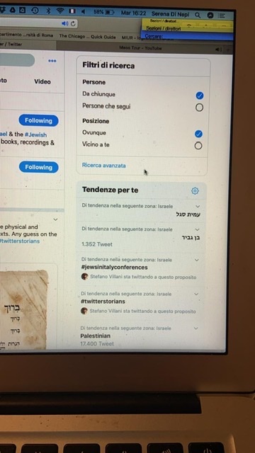 _EMoDiR_'s tweet photo. You go to a conference in Jerusalem. You tweet like mad. You find your hashtag trending as nr 1 in Israel. #addedvalues #tweetoergosum #jewsinitalyconferences https://t.co/UxdEu0srYj
