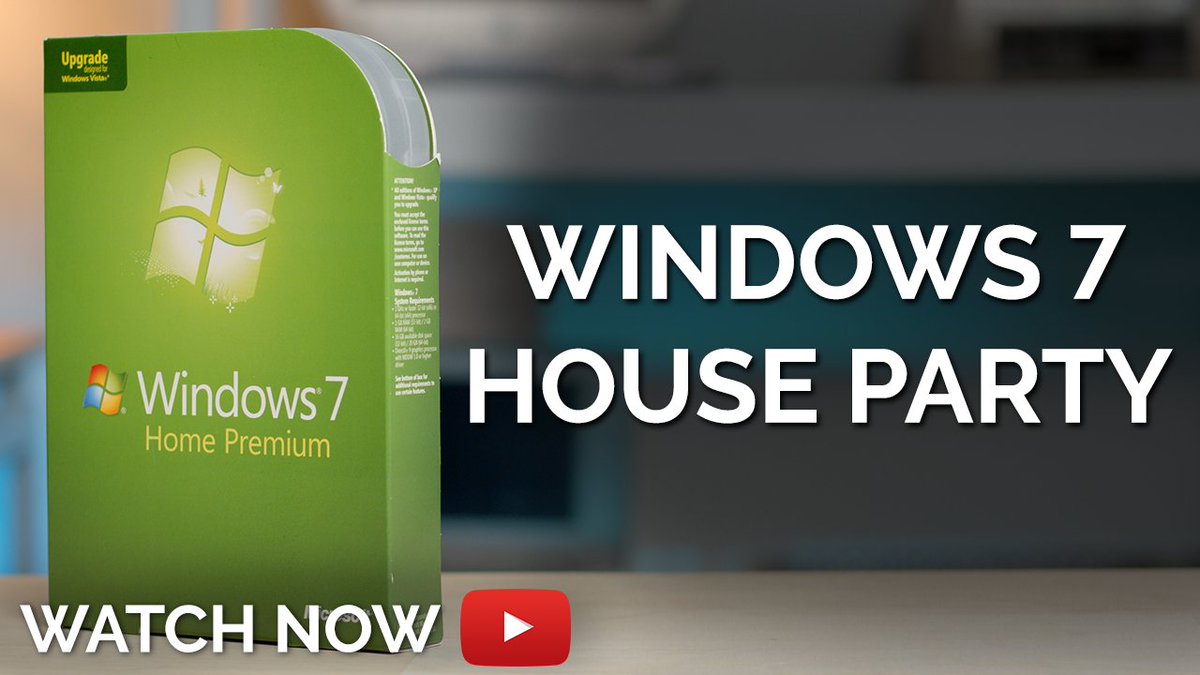 thecomputerclan's tweet image. Thank you, @Microsoft, for #Windows7! To celebrate its EOL date, we’re throwing a Windows 7 house party! Enjoy, everyone! 🎉
🎥 bit.ly/clan386Reb4
It's a YouTube Premiere, so catch it while it's live!
#LongLiveWindows7