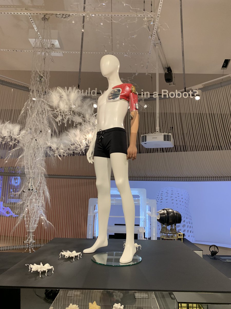 andy_garthwaite's tweet photo. Great arm and exhibition @ottobockuk @DorsetOrtho. On Display at V&amp;A Dundee. @Soldierscharity #cateranyomp2020 https://t.co/xLTTpJ0qlf