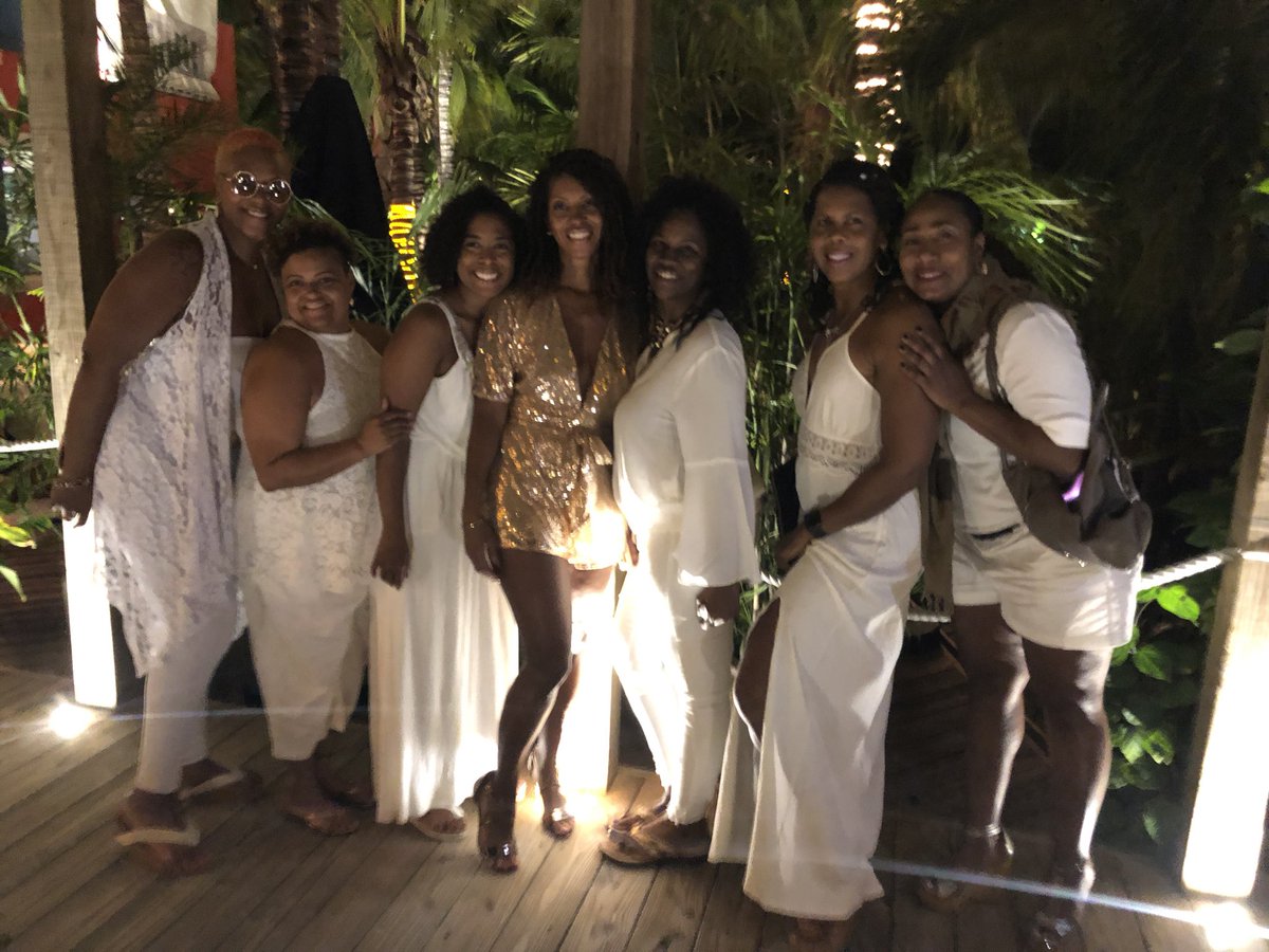 Just returned home from Turks and Caicos celebrating my 50th birthday with some amazing women!  #blackgirlmagic🌟 #womenofexcellence💜