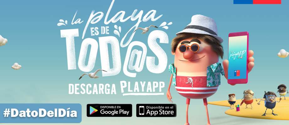📢🗣#DatoDelDía | ¡Disfruta de la playa en este verano!

✳Conoce #Playapp para saber los accesos autorizados a las playas y denunciar las zonas restringidas.

Ingresa aquí 👉bit.ly/2NrORYt 💻📲.