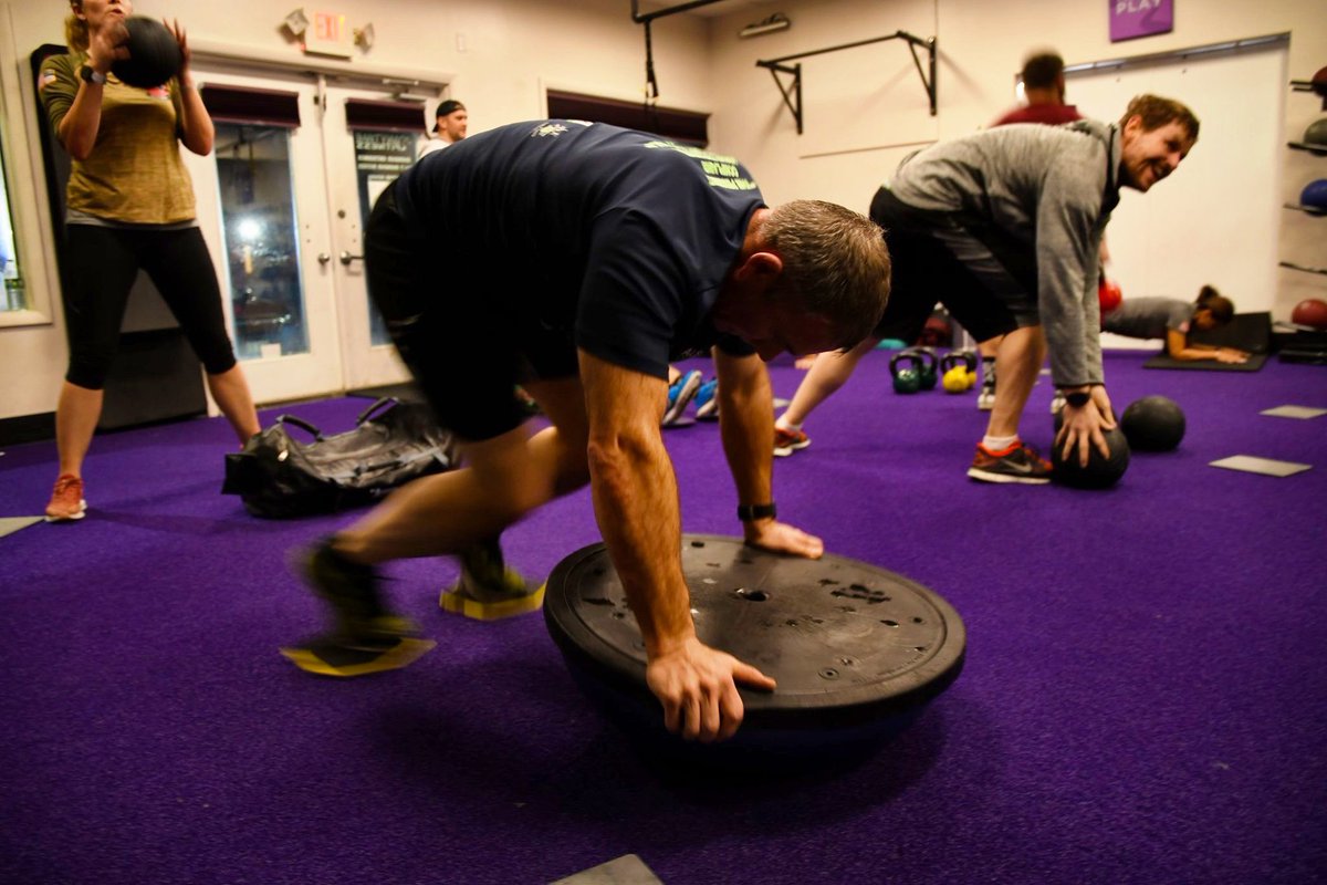 A big thanks to <a href="/AnytimeFitness/">Anytime Fitness</a> in Mashpee for leading a group of this year’s <a href="/Ruck4HIT/">Ruck4HIT</a> participants in circuit training last night. Join us next Monday at 5 pm as we increase our training for this year’s race in May.