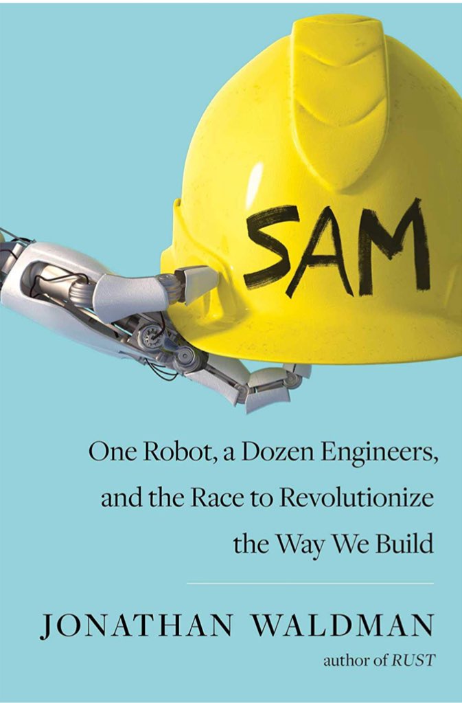 DrSamSamanta's tweet photo. Human story by #JonathanWaldman abt #DigitalTransformation of #masonry by a @start_up_ny business @builderbots 🤜🏼#ScottPeters’s team for mentoring our 🎓🎓🎓🎓🎓 Co-ops https://t.co/rq1JP4aogD #EarnWhileYouLearn in #ROC @FLXFWD #HighTechEcoSystem ⏫ @WSJBooks #MatthewHutson✅ https://t.co/SSTE4AbxJa