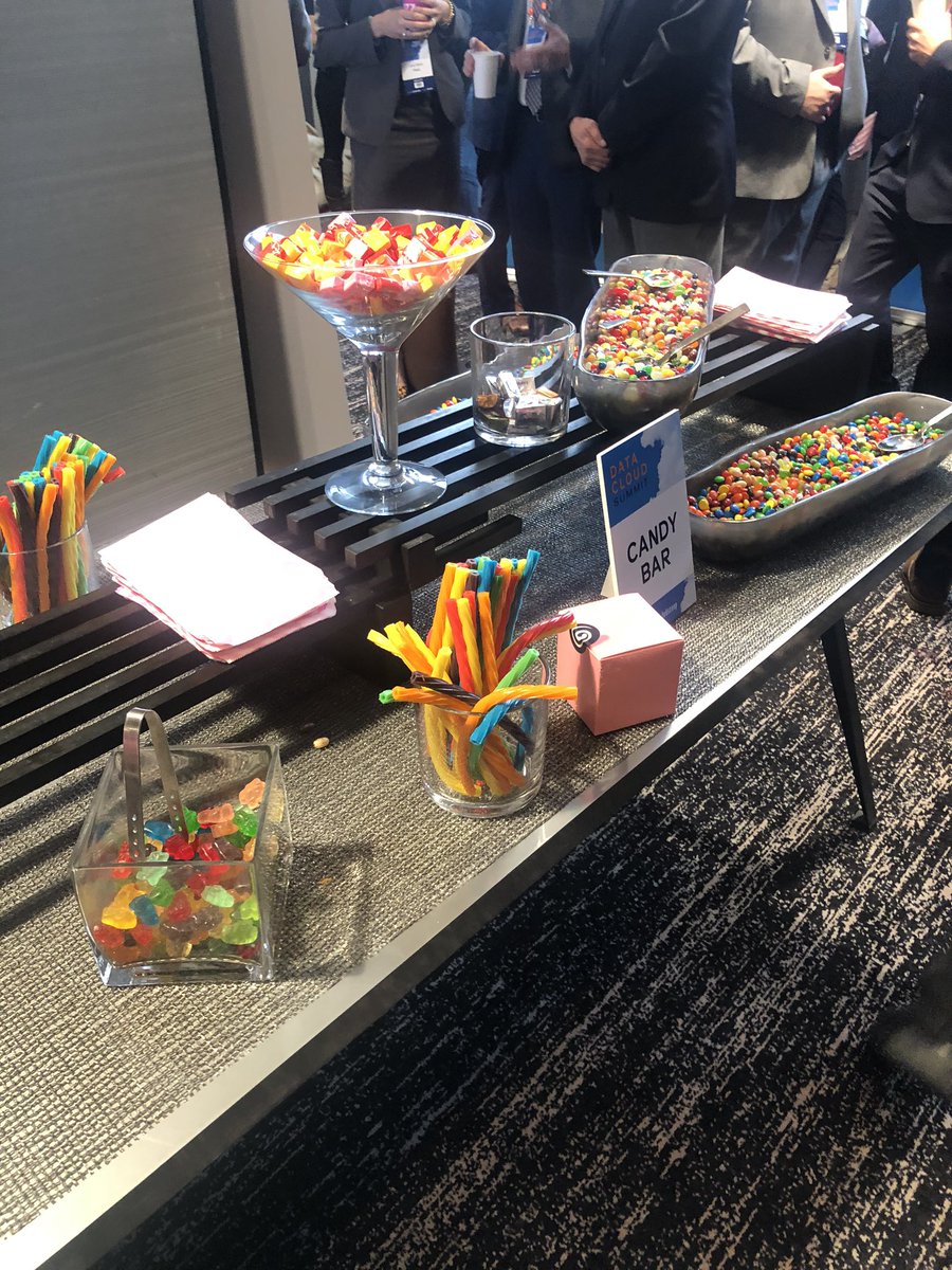 myrtsolution's tweet image. Candy Bar #DataCloudSummit