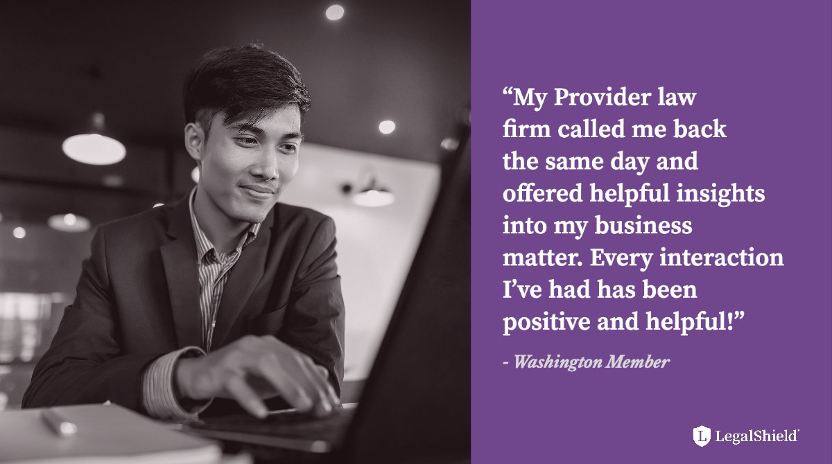legalshield's tweet photo. Unexpected legal questions arise every day and with @legalshield on your side, you’ll have access to a quality law firm 24/7, for covered personal situations. 
Learn More: https://t.co/Dy3J8L8wkH
#LegalShield https://t.co/4cSWcYA5r3