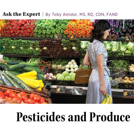 RT <a href="/TodaysDietitian/">Today's Dietitian</a>: Clients asking about the amount of pesticides on their produce? What’s the best way to counsel them? <a href="/tobyamidor/">Toby Amidor, MS RD</a> sets the record straight and includes expert insight from <a href="/joansalgeblake/">joansalgeblake</a> &amp; <a href="/AmyMyrdalMiller/">Amy Myrdal Miller</a> todaysdietitian.com/newarchives/01…