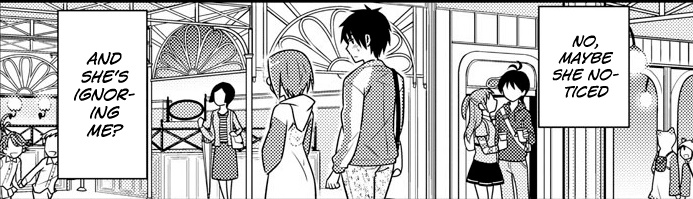 Norman and Emma made cameo appearances in a chapter of Kaguya sama: Love is War. Try to spot them in the panel below! (would appreciate if someone can inform me the chapter number!)